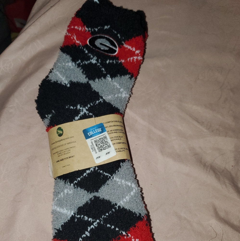 Ga bulldogs socks